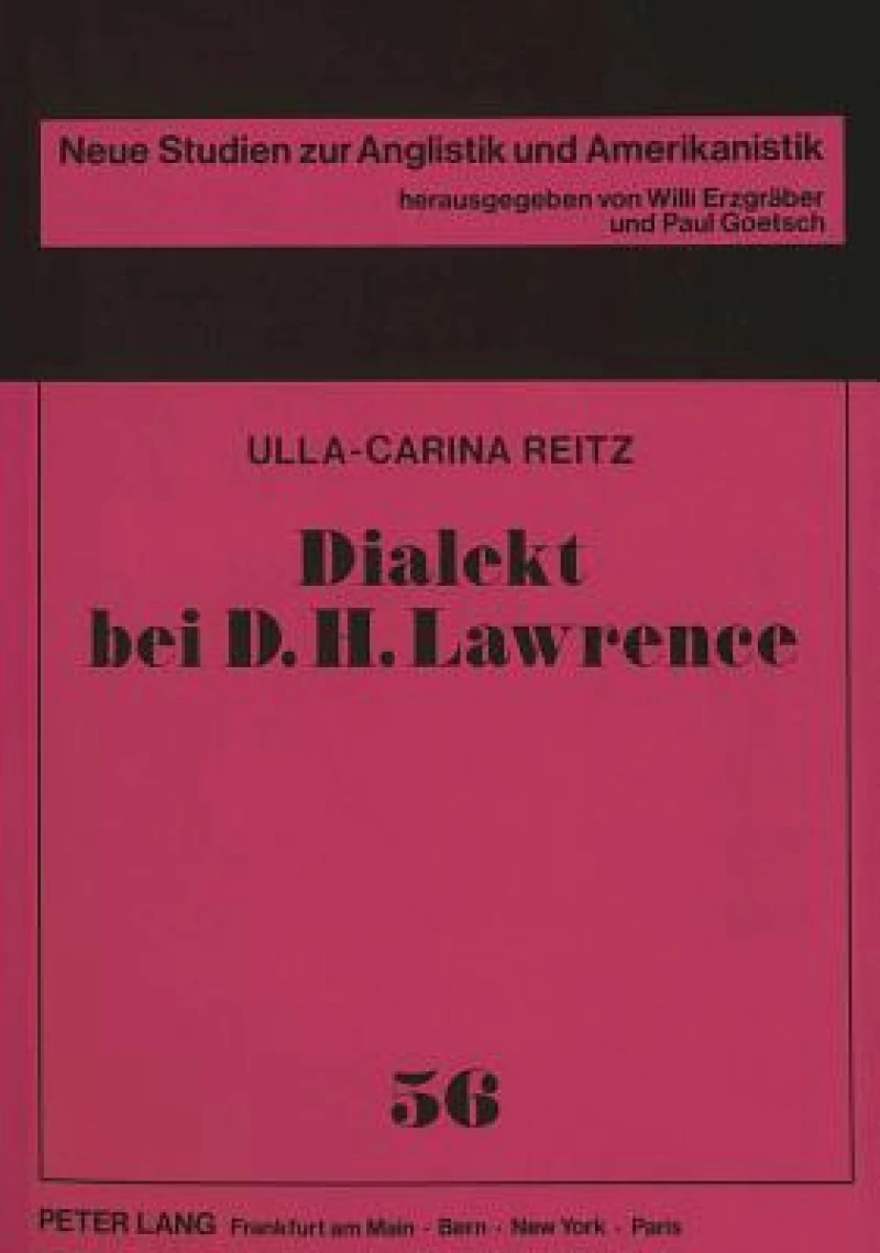 Dialekt bei D. H. Lawrence