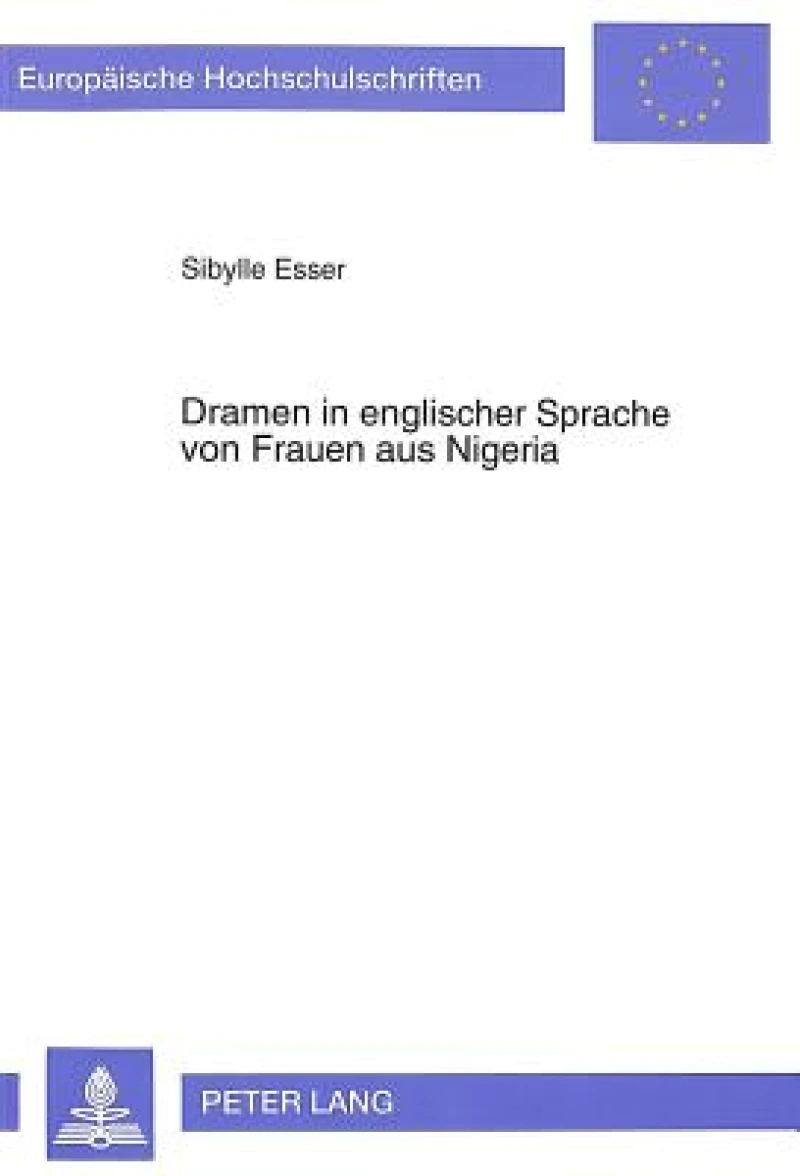 Dramen in englischer Sprache von Frauen aus Nigeria