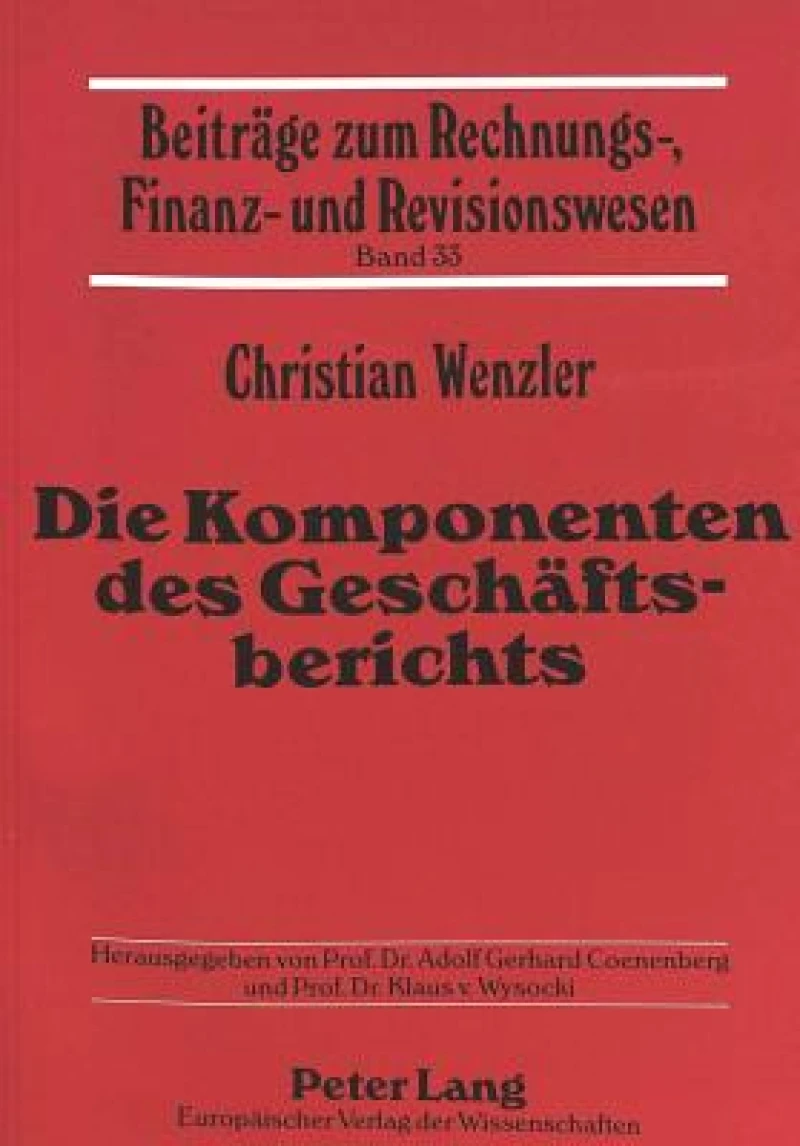 Die Komponenten des Geschaeftsberichts