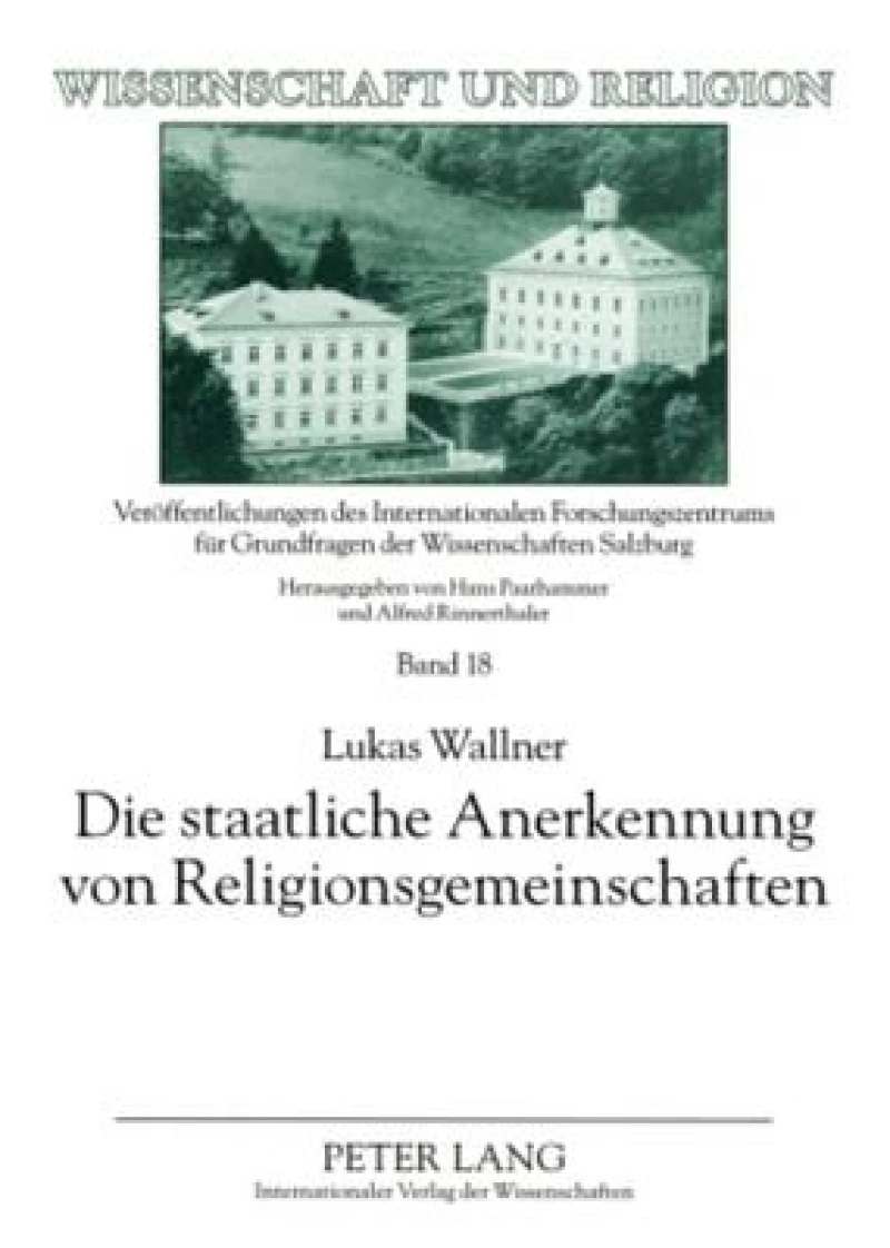 Die staatliche Anerkennung von Religionsgemeinschaften