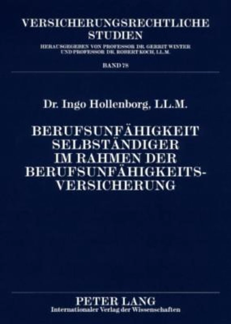 Berufsunfaehigkeit Selbstaendiger Im Rahmen Der Berufsunfaehigkeitsversicherung