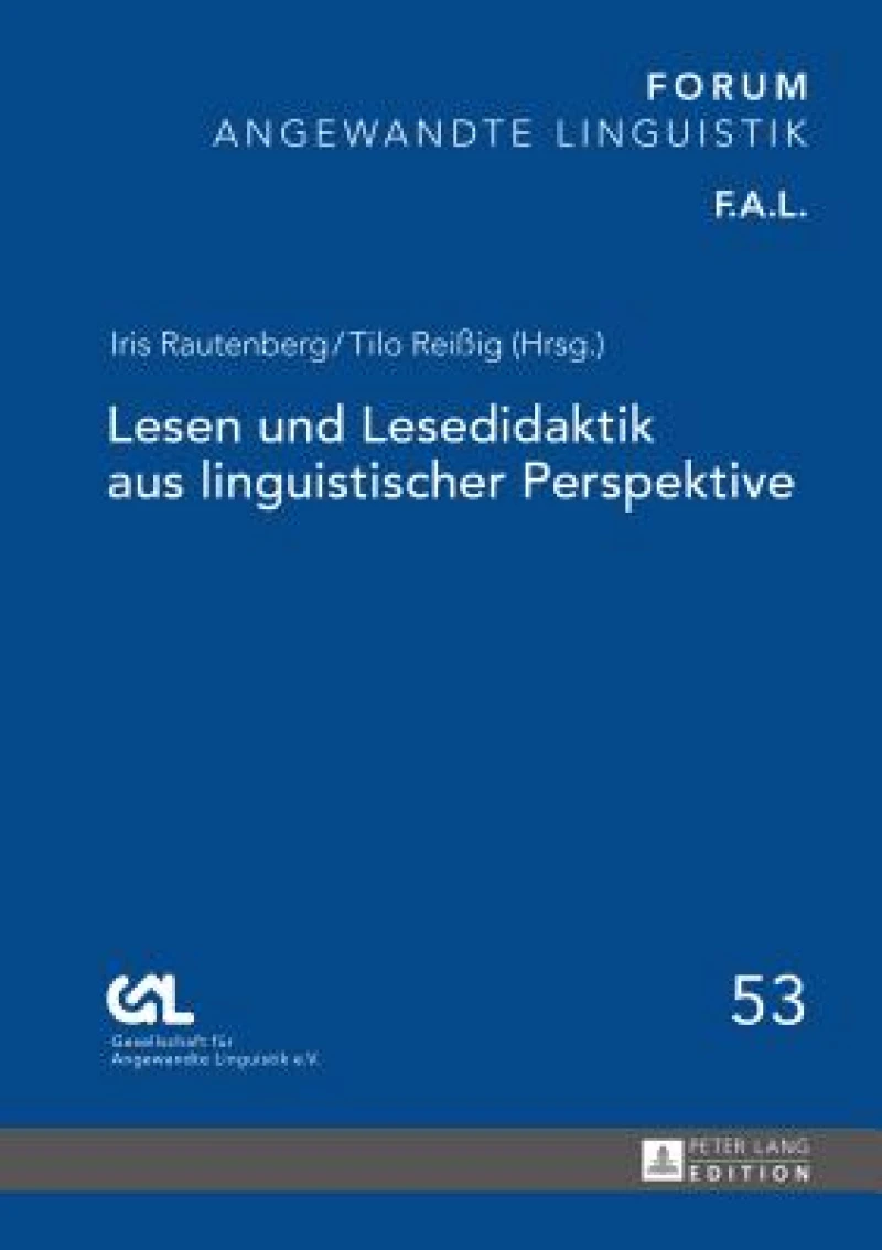Lesen Und Lesedidaktik Aus Linguistischer Perspektive