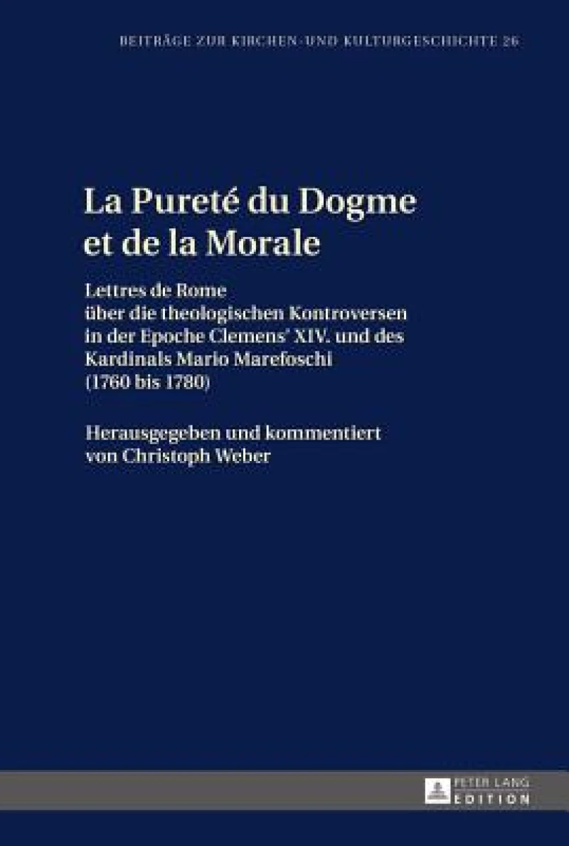La Purete du Dogme et de la Morale