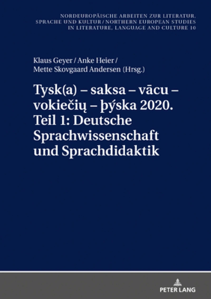 Tysk(a) - saksa - vācu - vokiečių - Þyska 2020. Teil 1
