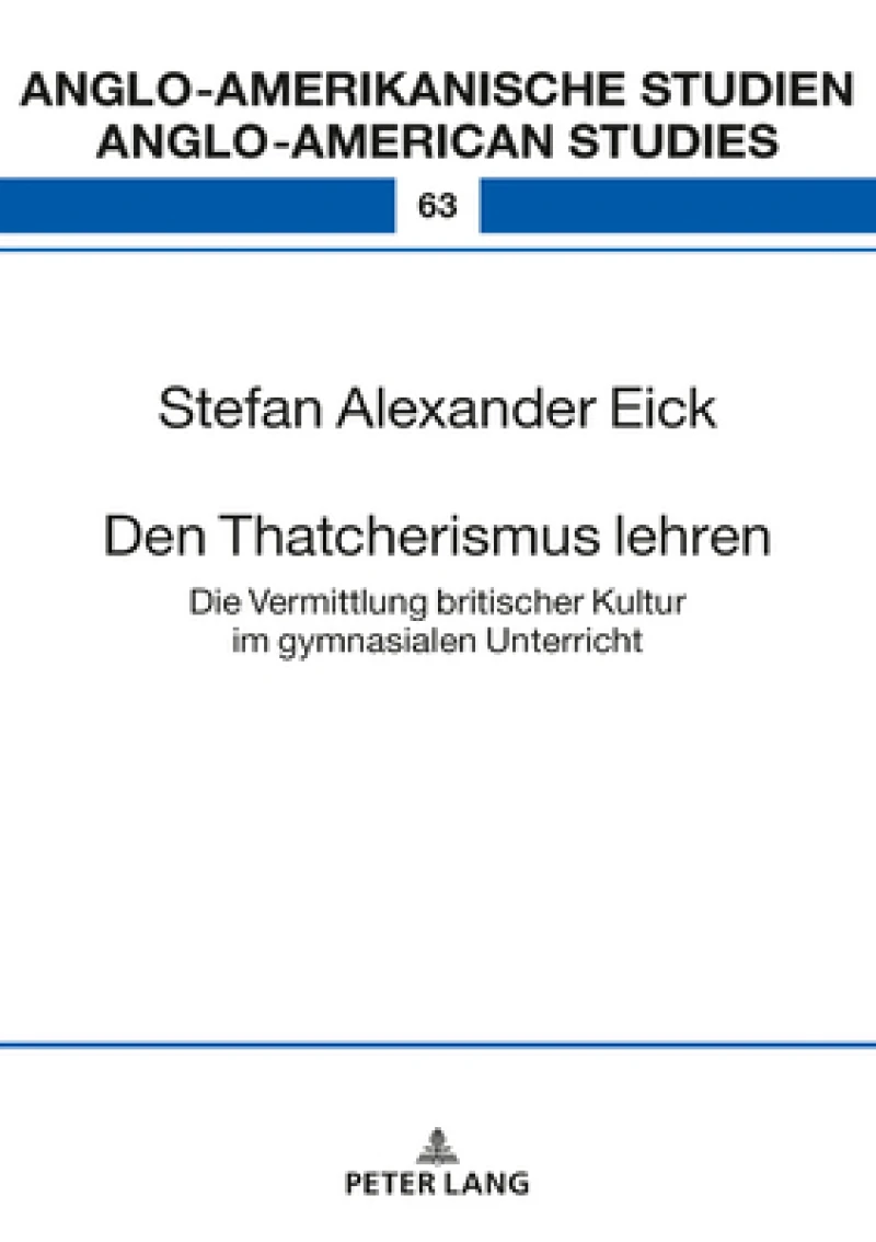 Den Thatcherismus Lehren