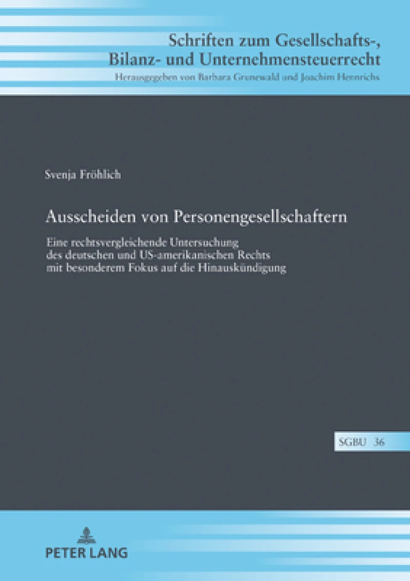 Ausscheiden von Personengesellschaftern