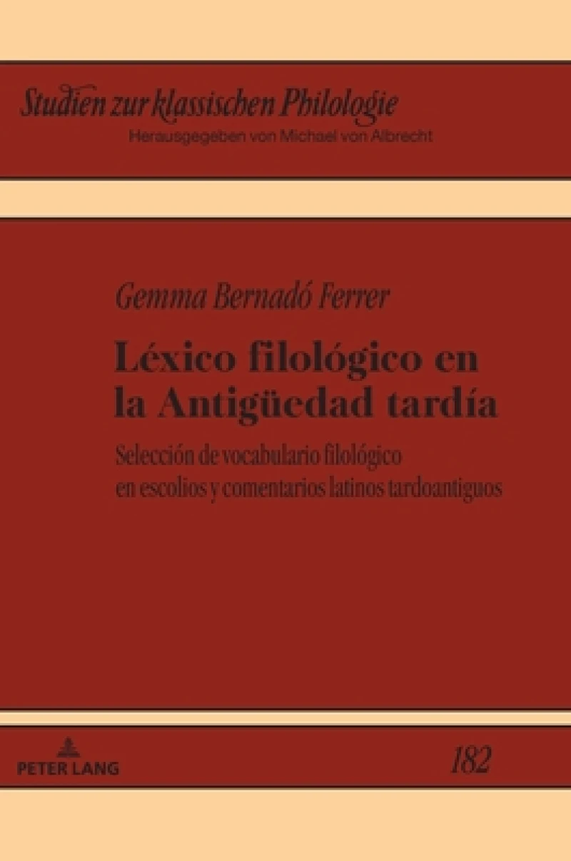Lexico filologico en la Antigueedad tardia