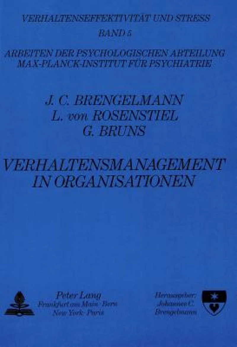 Verhaltensmanagement in Organisationen