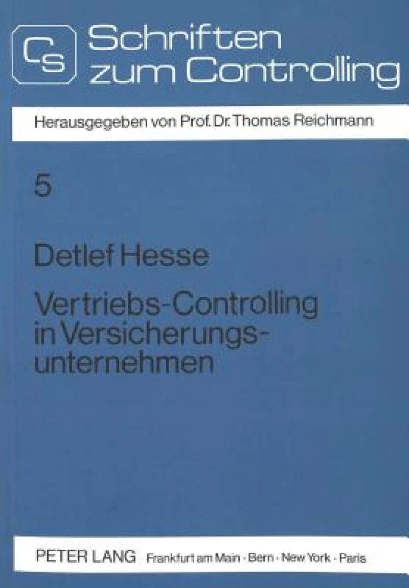 Vertriebscontrolling in Versicherungsunternehmen