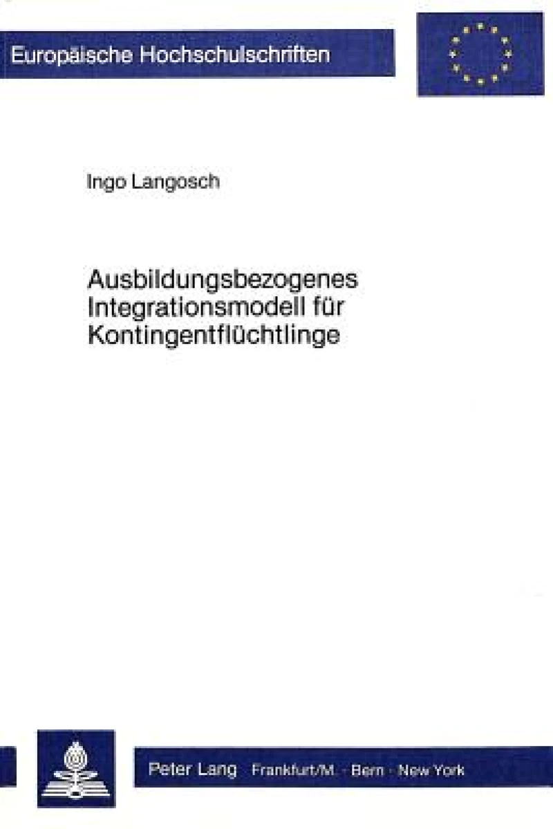 Ausbildungsbezogenes Integrationsmodell fuer Kontingentfluechtlinge