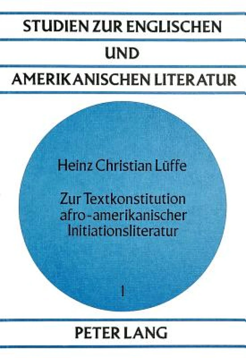 Zur Textkonstitution afro-amerikanischer Initiationsliteratur