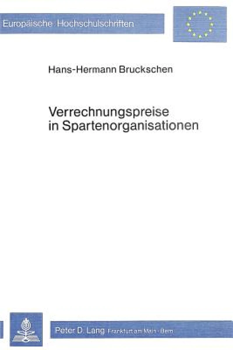 Verrechnungspreise in Spartenorganisationen