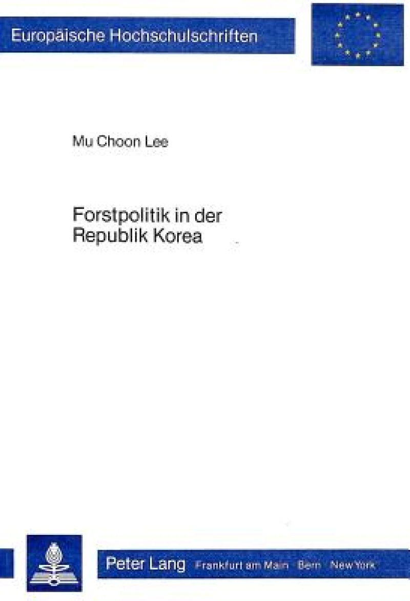 Forstpolitik in der Republik Korea