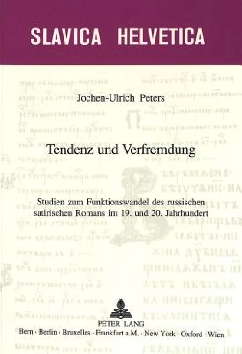Tendenz und Verfremdung