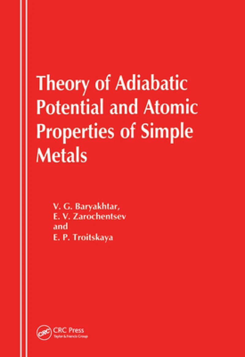Theory of Adiabatic Potential and Atomic Properties of Simple Metals