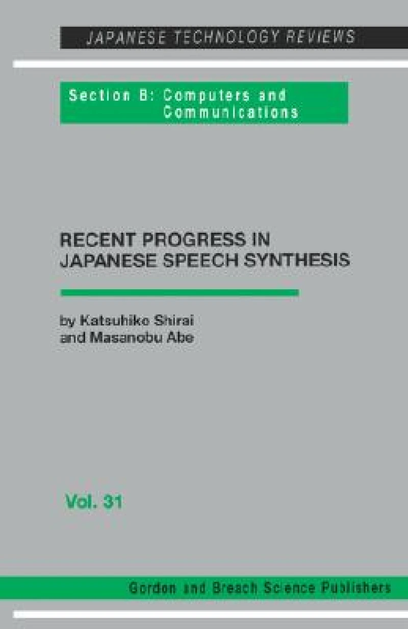 Japanese Speech Synthesis