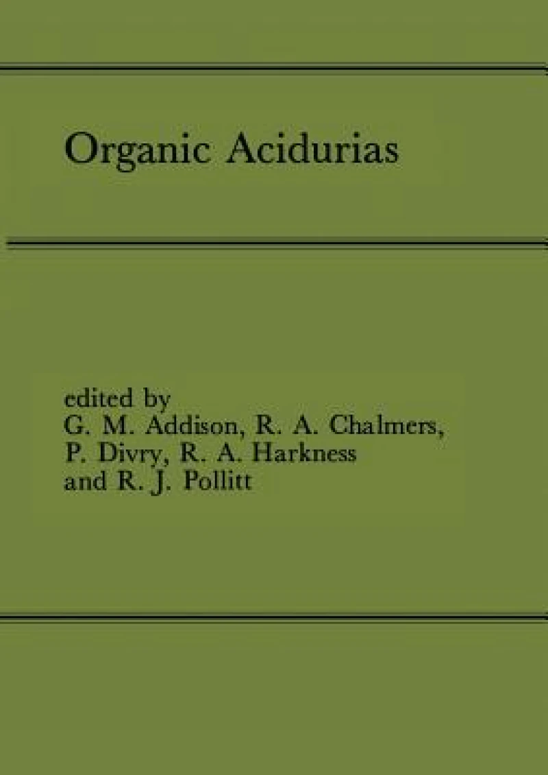 Organic Acidurias