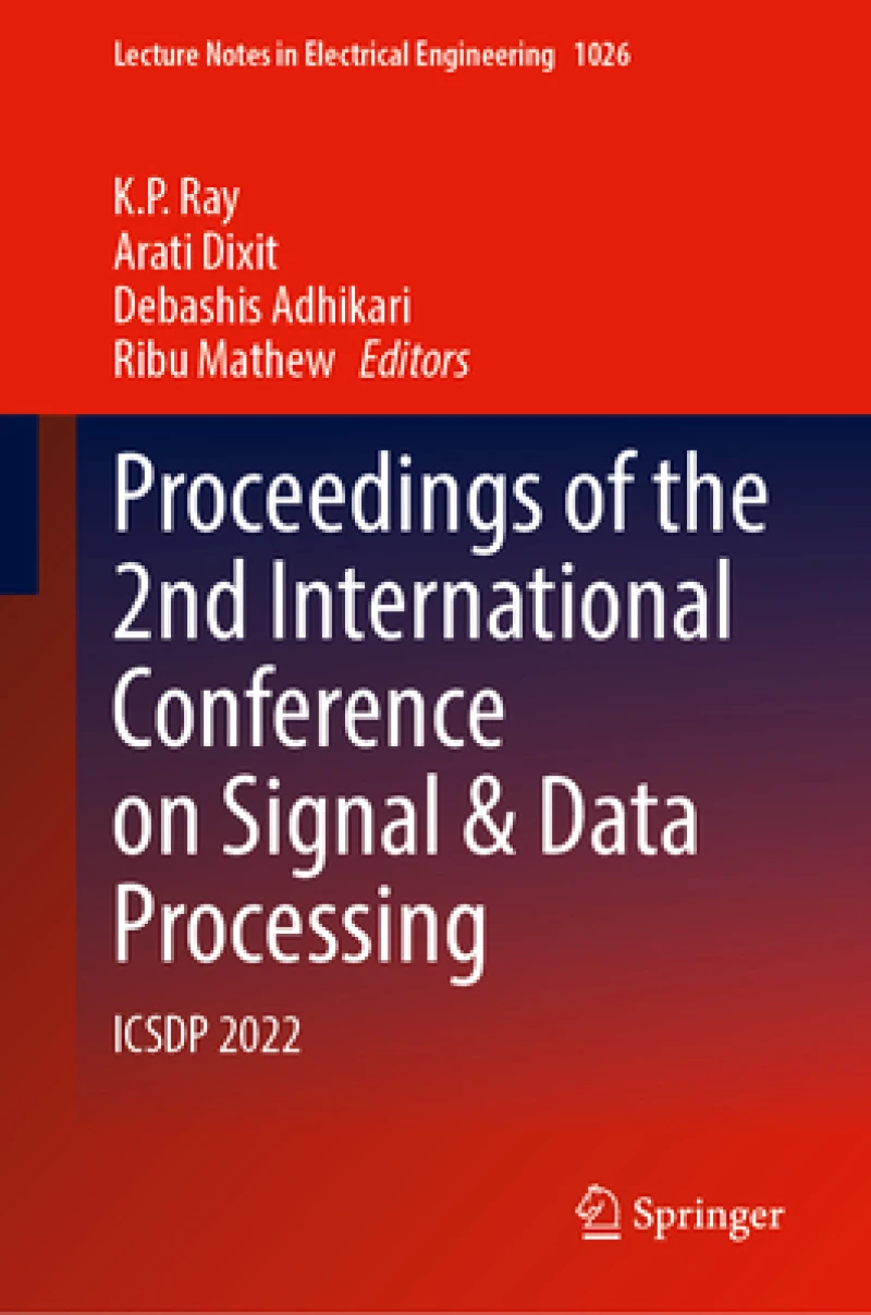 Proceedings of the 2nd International Conference on Signal and Data Processing