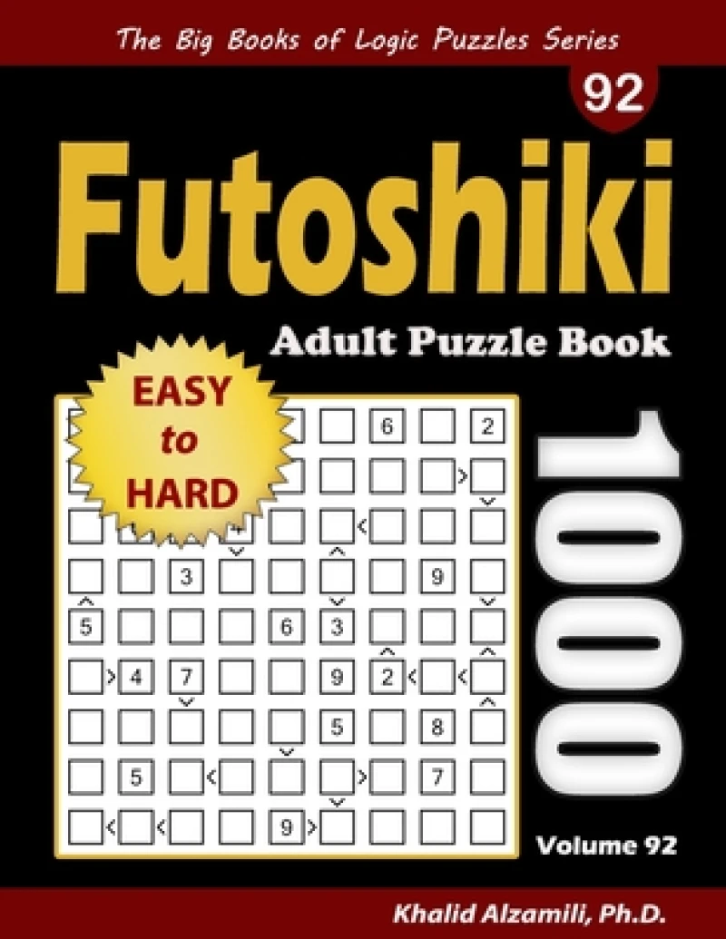 Futoshiki Adult Puzzle Book